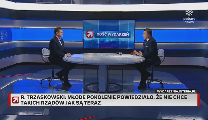 Trzaskowski w "Gościu Wydarzeń": Liczę na dojrzałość pana prezydenta