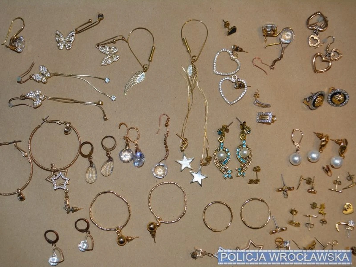 Policjanci z powiatu wrocławskiego zatrzymali dwóch mężczyzn podejrzewanych o włamania i kradzieże do domów i mieszkań na terenie Dolnego Śląska. Odzyskano sporo biżuterii, elektroniki, odzieży i kosmetyków itp. Sprawdź czy wśród skradzionych przedmiotów rozpoznajesz swoje mienie. 
