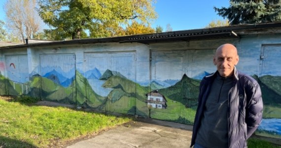 Niecodzienna inicjatywa pana Macieja z Wrocławia. W czynie społecznym pomalował sąsiadom garaże. Ale to nie takie zwykłe malowanie. Na bramach garażowych i murach przy ulicy Żagańskiej powstał mural z górskim pejzażem.
