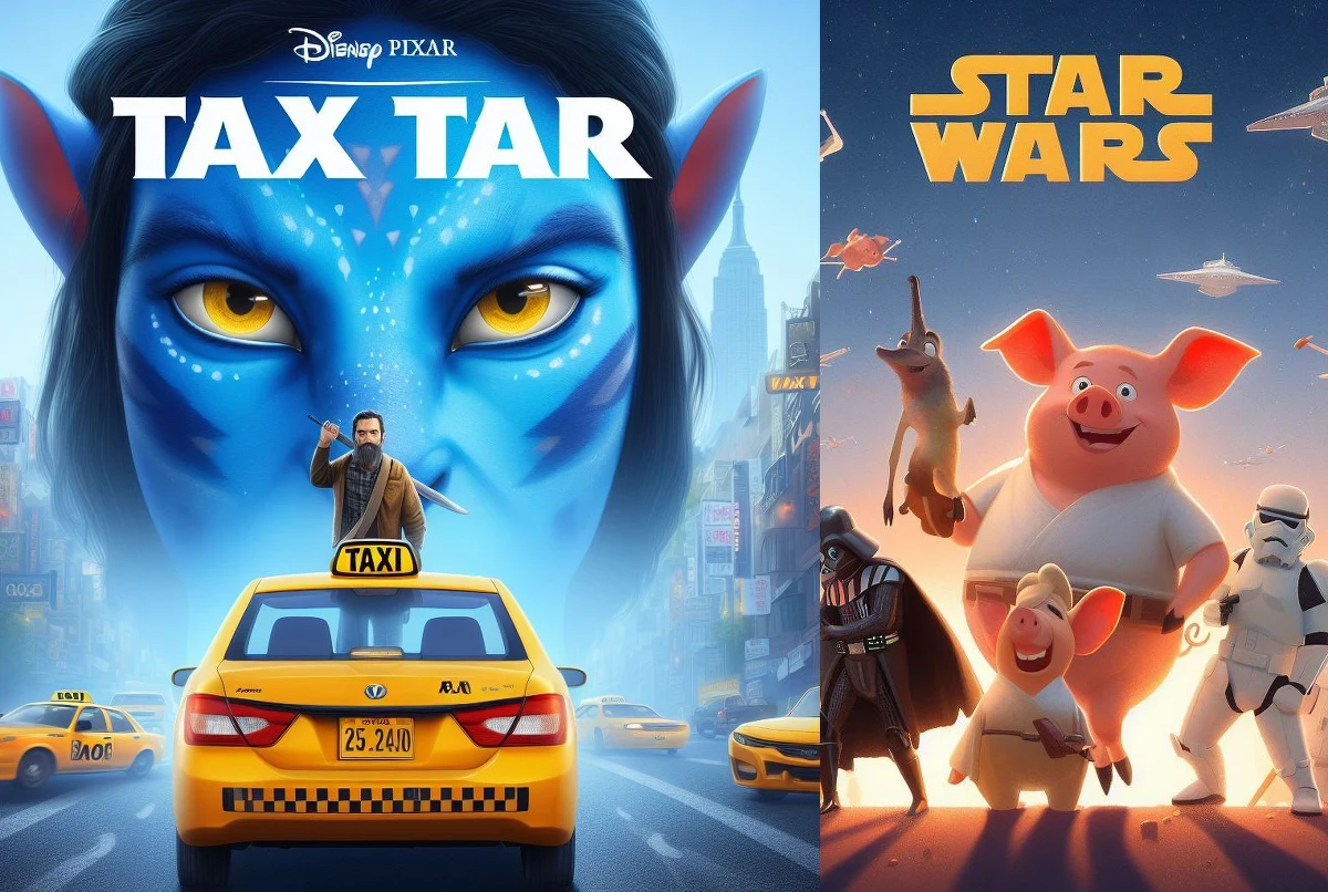 W mediach społecznościowych pojawiło się sporo plakatów filmowych przypominających stylistyką plakaty filmów Disney'a i Pixar'a. To nowy trend, który powstał z wykorzystaniem narzędzi sztucznej inteligencji. Taką grafikę można przygotować już w kilkanaście sekund.