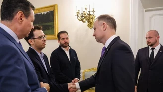 Polak w rękach Hamasu. Z jego synem spotkał się Andrzej Duda