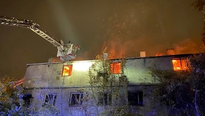 Pożar w Warszawie. Na miejscu ponad 40 strażaków