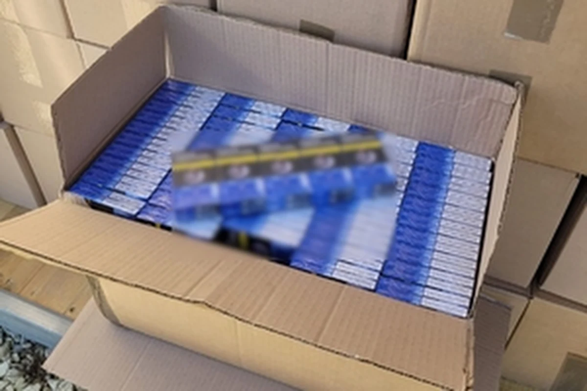 Prawie 9 mln szuk nielegalnych papierosów znaleziono w Dąbrowie Górniczej w Śląskiem. Za przestępstwo karno-skarbowe odpowie teraz kilku mężczyzn z województwa śląskiego. Akcję przeprowadzili policjanci z Dąbrowy Górniczej oraz Krakowa.