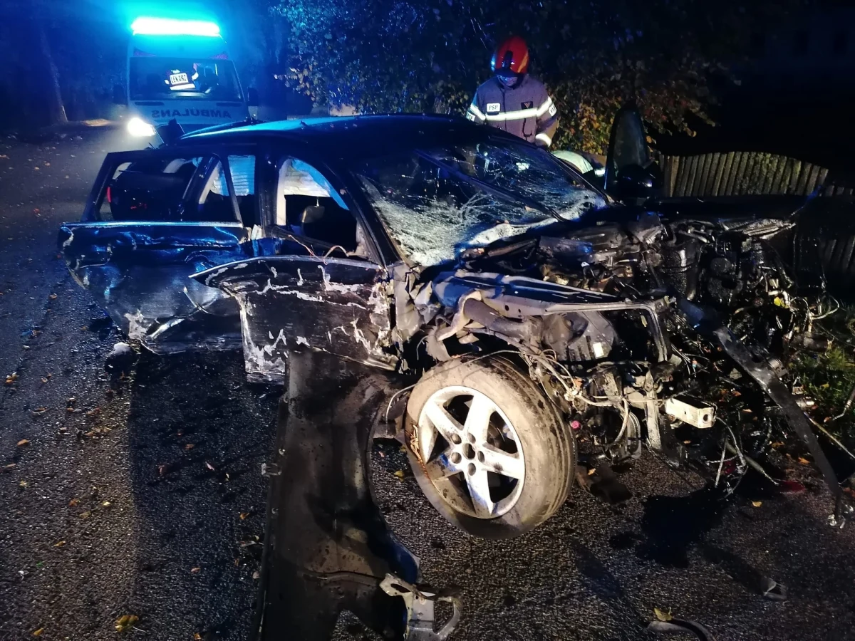 W nocy z soboty na niedzielę doszło do wypadku niedaleko Lelkowa w powiecie braniewskim (woj. warmińsko-mazurskie). Pięć osób zostało przewiezionych do szpitala. Jak pokazało badanie kierujący samochodem miał w organizmie ponad promil alkoholu. 