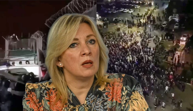 Szturm na lotnisko w Dagestanie. Zacharowa wskazuje winnych