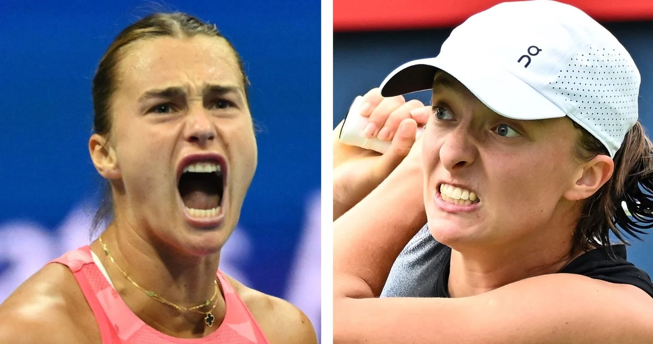 Aryna Sabalenka i Iga Świątek