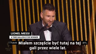  Lionel Messi zdobywcą Złotej Piłki 2023. WIDEO