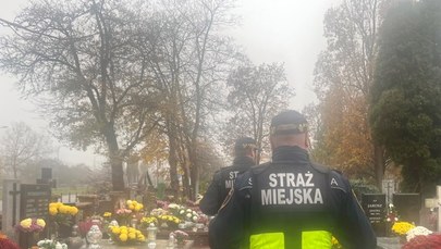 ​"Znicz" i "Hiena": Stołeczna straż miejska dba o bezpieczeństwo na cmentarzach