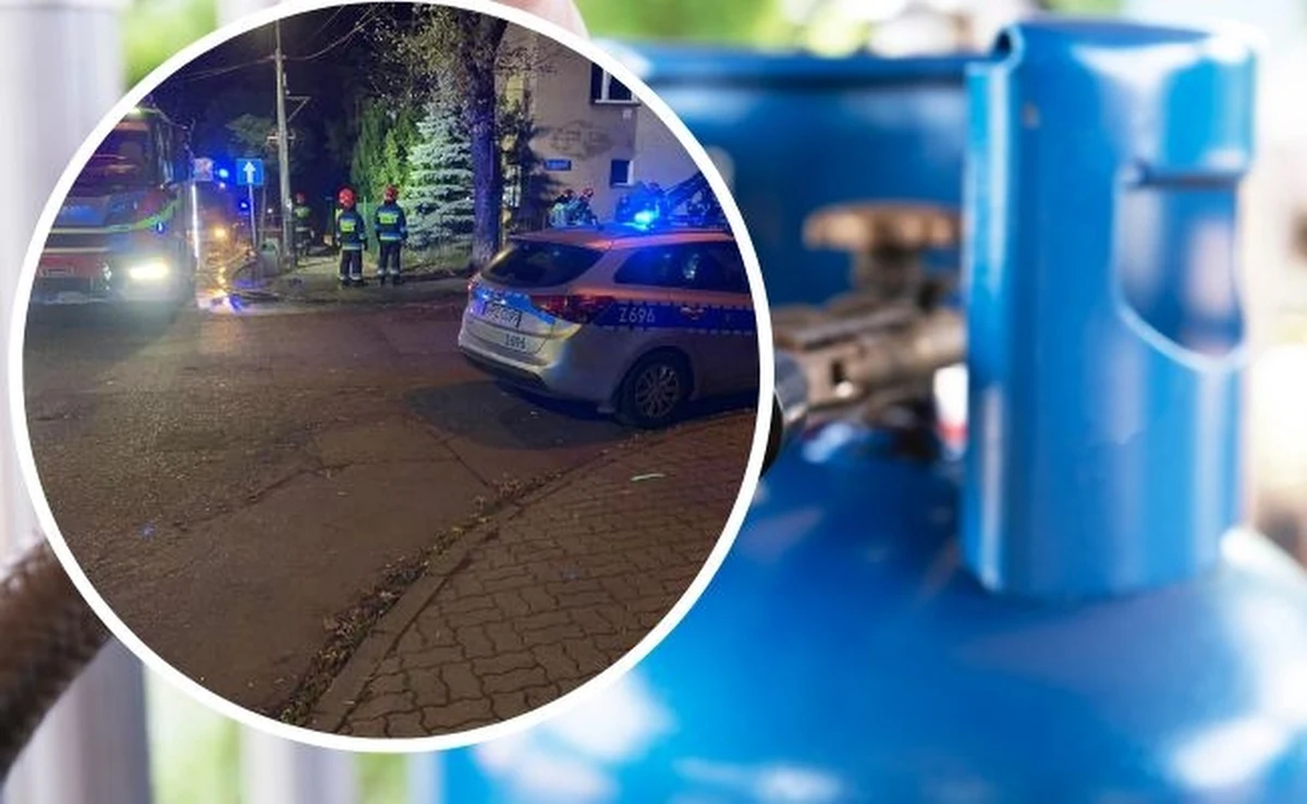 Wieczorem w budynku przy ulicy Kawczej na Gocławiu w Warszawie doszło do wybuchu oparów z butli z gazem. Siła eksplozji była tak duża, że z budynku wyleciały okna. Poszkodowany został mężczyzna, który poparzony trafił do szpitala.