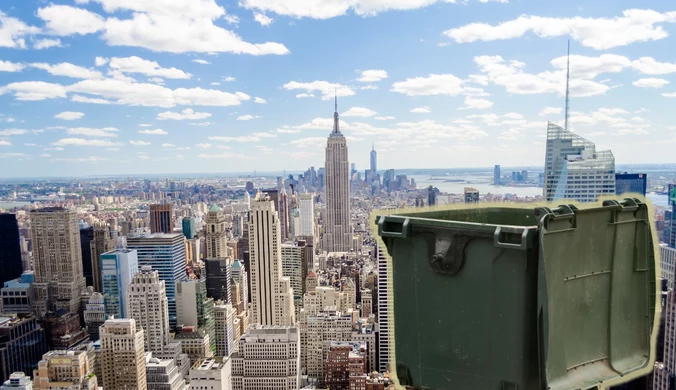 "The Economist": Słynna metropolia odkrywa... kontenery na śmieci