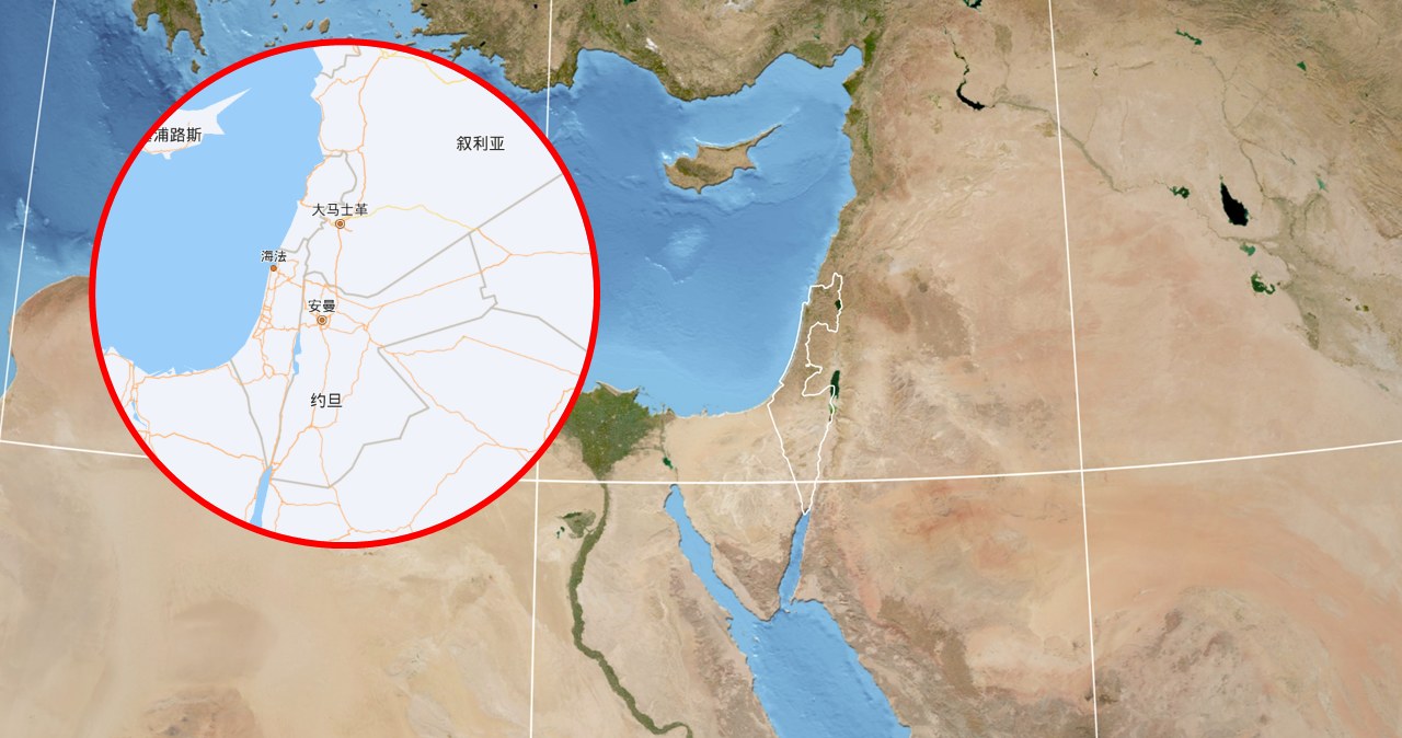 Izrael, prowadzi, wojnę, Hamasem, Strefie, Gazy, jeśli, przeciętny, Chińczyk, chcąc, dowiedzieć, czegoś, więcej, sięgnie, krajow Izrael zniknął tam z mapy świata. Jak to możliwe?