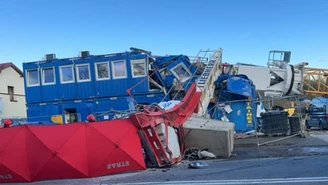 Tragedia w Wieliczce. Runął dźwig, jedna osoba nie żyje