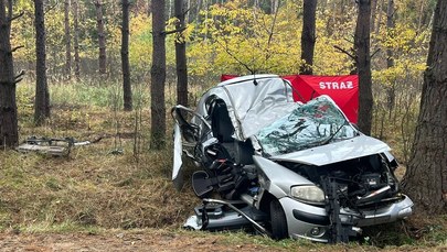 Tragedia koło Leżajska. 19-latka uderzyła autem w drzewo