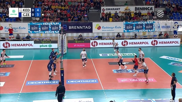 Grupa Azoty ZAKSA Kędzierzyn-Koźle - Exact Systems Hemarpol Częstochowa 1:3. Skrót meczu siatkarskiej PlusLigi.