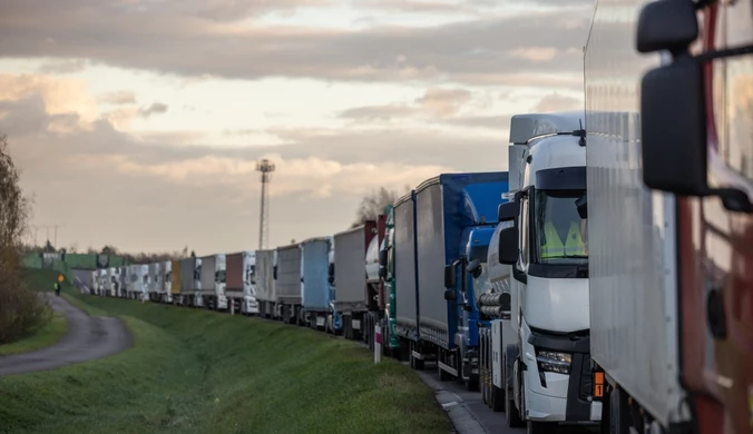 Blokady przewoźników na granicy z Ukrainą. Kijów: Nie przedstawiono żądań