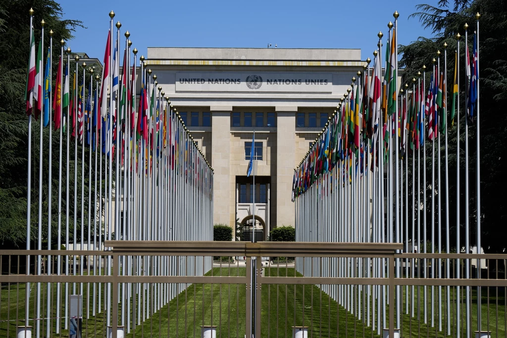 Szwajcaria: Budynek Organizacji Narodów Zjednoczonych w Genewie