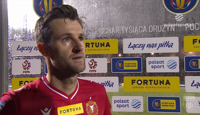 Marek Hanousek: Czerwona kartka utrudniła nam mecz, ale na szczęście mamy awans. WIDEO