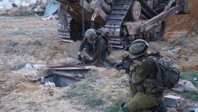 Izraelska armia niszczy "metro Gazy", czyli podziemne tunele Hamasu