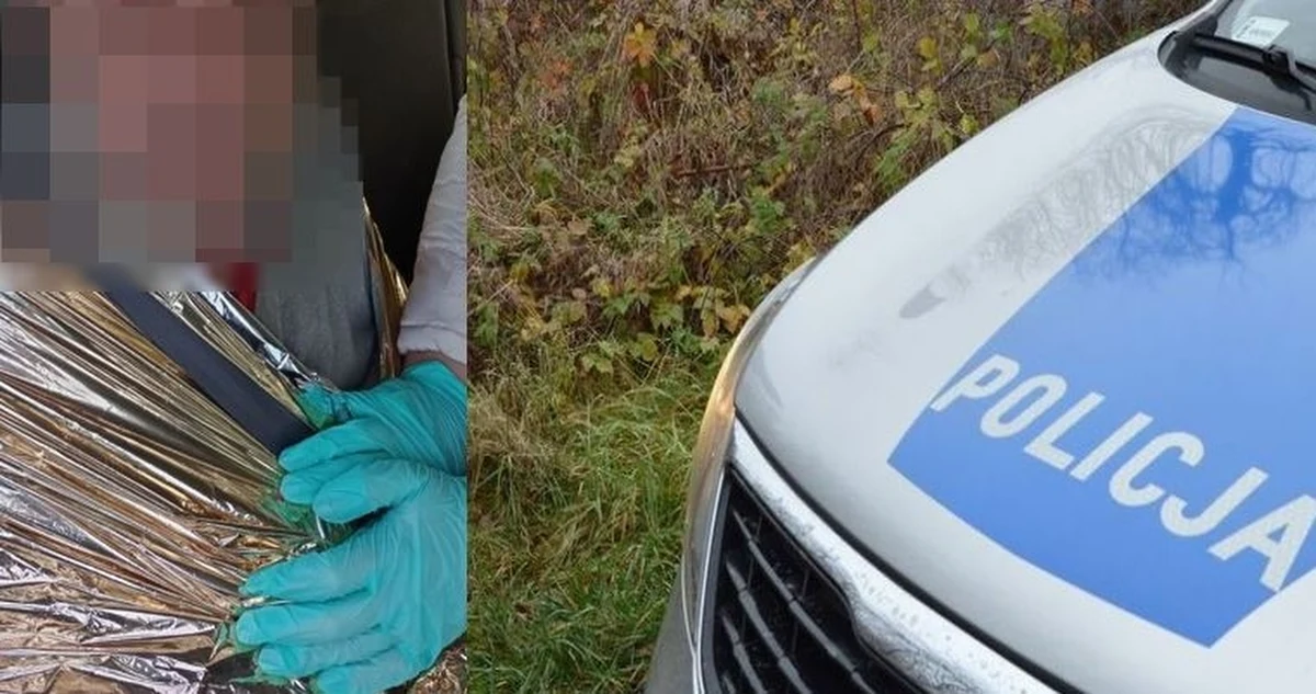 Gdyby nie reakcja mieszkańca gminy Mircze na Lubelszczyźnie, ta noc dla 56-latka mogła skończyć się tragicznie. Mężczyzna ubrany jedynie w koszulkę, a od pas w dół nagi leżał w przydrożnym rowie. 
