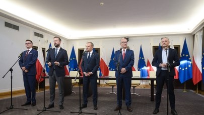 Umowa koalicyjna KO, PSL, Polski 2050 i Lewicy parafowana 