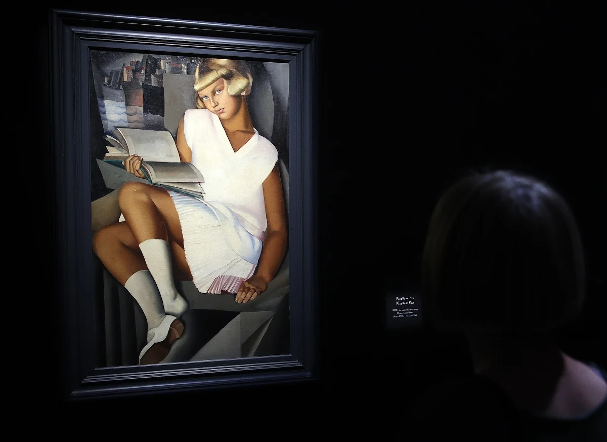 Obraz olejny Tamary Łempickiej "Kizette II" ("Kizette w różowej sukience") został zakupiony w czwartek w nowojorskim domu aukcyjnym Chirstie's za rekordową cenę 14,785 mln USD. Przedstawia on sylwetkę córki artystki.