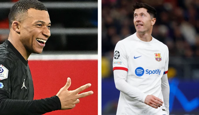 Lewandowski spoglądał na Mbappe, a nagle stało się to. Polak będzie zdetronizowany?