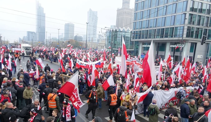 Policja podsumowała Marsz Niepodległości. Kilkadziesiąt zatrzymanych