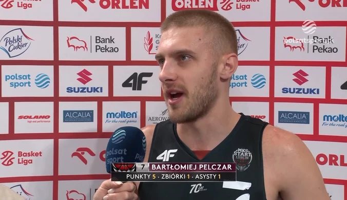 Bartłomiej Pelczar: Jeśli chce się wygrać z Anwilem, trzeba zagrać perfekcyjnie przez 40 minut. WIDEO