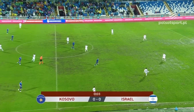 Kosowo - Izrael 1:0. Skrót meczu. WIDEO