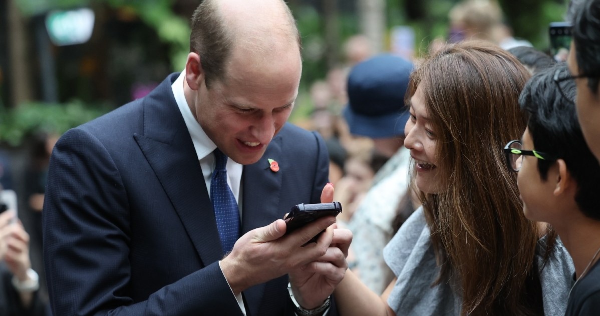 ubiegłym, tygodniu, książę, William, gościł, ceremonii, wręczenia, nagród, Earthshot, 2023, która, odbyła, Singapurze, Mało, bra Niebezpieczne sceny z udziałem księcia Williama. Doszło do bolesnego ugryzienia