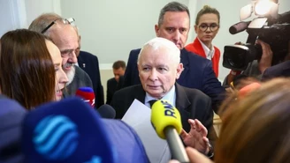 Jarosław Kaczyński o Donaldzie Tusku: Zachowywał się jak ostatni lump