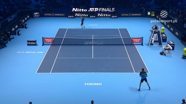 Oto skrót meczu Daniił Miedwiediew - Andriej Rublow w ATP Finals w Turynie. 

