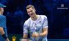 Piłka meczowa ze spotkania Hubert Hurkacz - Taylor Fritz. WIDEO