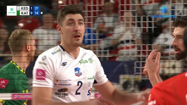 Skrót meczu Grupa Azoty ZAKSA Kędzierzyn-Koźle - GKS Katowice.