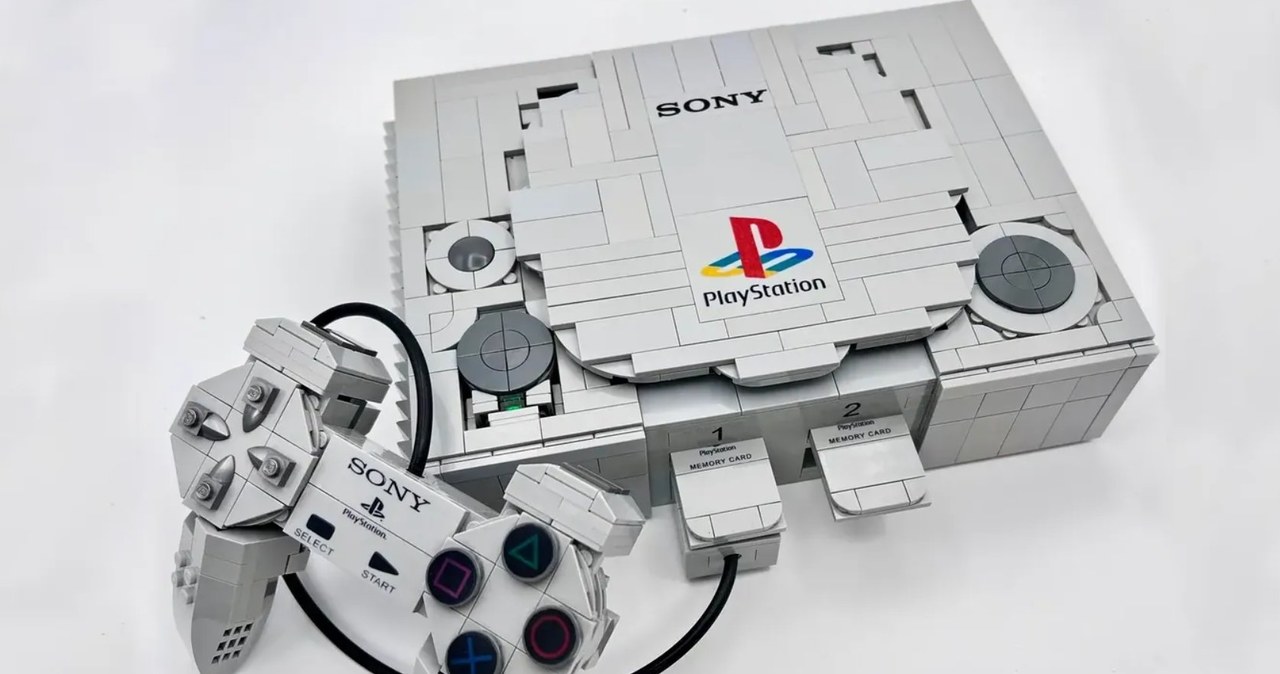 Duńska, marka, LEGO, wielu, jest, znana, produkcji, klocków, Przez, dziesięciolecia, wydawane, były, zestawy, różnych, tematykac Kultowa konsola PlayStation jako klocki LEGO? Spójrzcie tylko na ten projekt