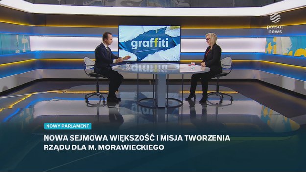 - Myślę, że pojawi się wątek tego, co ostatnio się dzieje w przestrzeni publicznej, a więc takiego cementowania państwa - stwierdziła Paulina Hennig-Kloska. Przypomniała, że kiedy ustępował rząd PO-PSL, Andrzej Duda apelował by nie podejmować żadnych wiążących decyzji. - Dzisiaj jednak widzimy, że te decyzje zapadają. To jest bardzo nieprzyzwoite i bardzo niebezpieczne - podkreśliła.