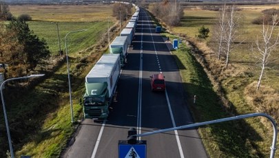 Protesty polskich przewoźników. KE o przywróceniu systemu zezwoleń dla Ukraińców