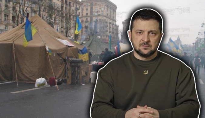 Rosja przygotowuje "Majdan 3". Zełenski ostrzega kraje Zachodu