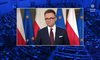 "Wydarzenia": Pierwsze orędzie marszałka Hołowni