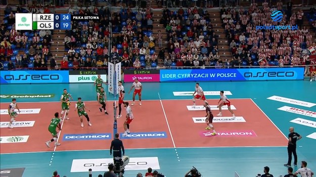 Skrót meczu Asseco Resovia Rzeszów - Indykpol AZS Olsztyn.