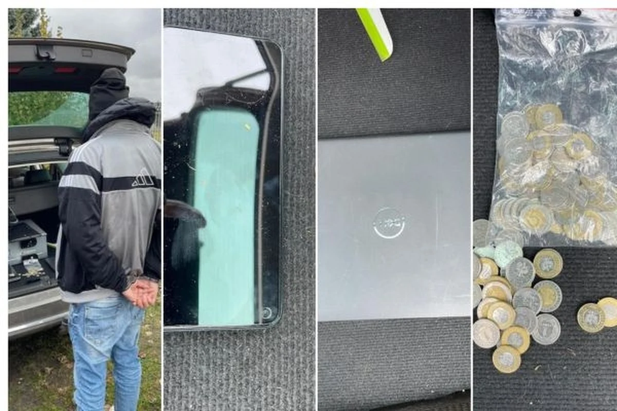 Złodziej włamał się do jednej z firm w Kępnie woj. wielkopolskie. Jego łupem padły pieniądze, laptop, telefon komórkowy, serwery komputerowe i samochód. Nie zdążył się jednak nacieszyć swoimi zdobyczami. W ręce policji wpadł już po sześciu godzinach od włamania.