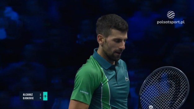 Skrót meczu ATP Finals Novak Djoković - Carlos Alcaraz.

