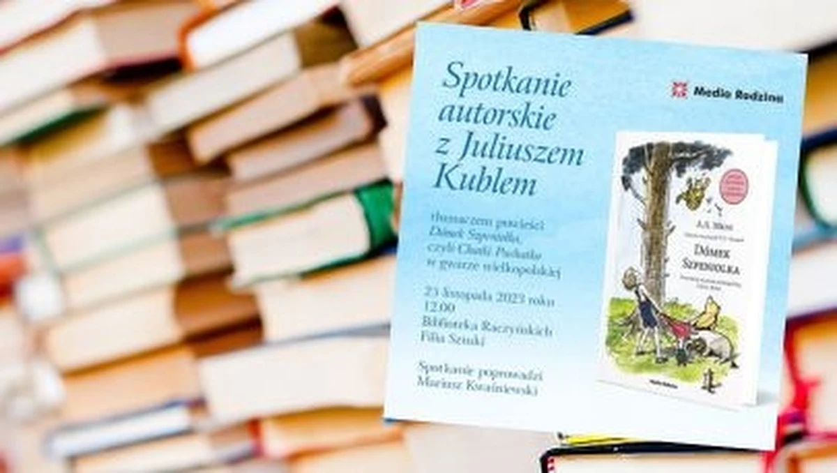 Do księgarń trafił właśnie "Dómek Szpeniolka", czyli "Chatka Puchatka" A.A. Milne’a w przekładzie na gwarę wielkopolską. Tłumaczenia podjął się Juliusz Kubel, znany m.in. z wcześniejszego przekładu "Małego Księcia", czyli "Księcia Szaranka" oraz "Kubusia Puchatka", który w gwarze wielkopolskiej wyszedł jako "Misiu Szpeniolek".
