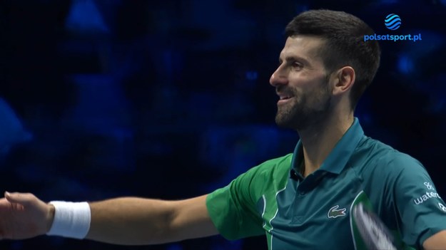 Novak Djoković pokonał Jannika Sinnera podczas ATP Finals w Turynie. Zobacz skrót meczu.