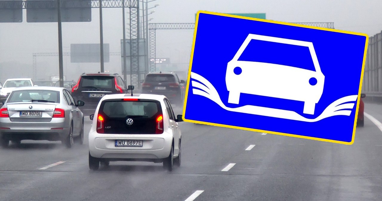 Nowy znak na autostradzie. Wyjaśniamy, co oznacza auto ze skrzydłami