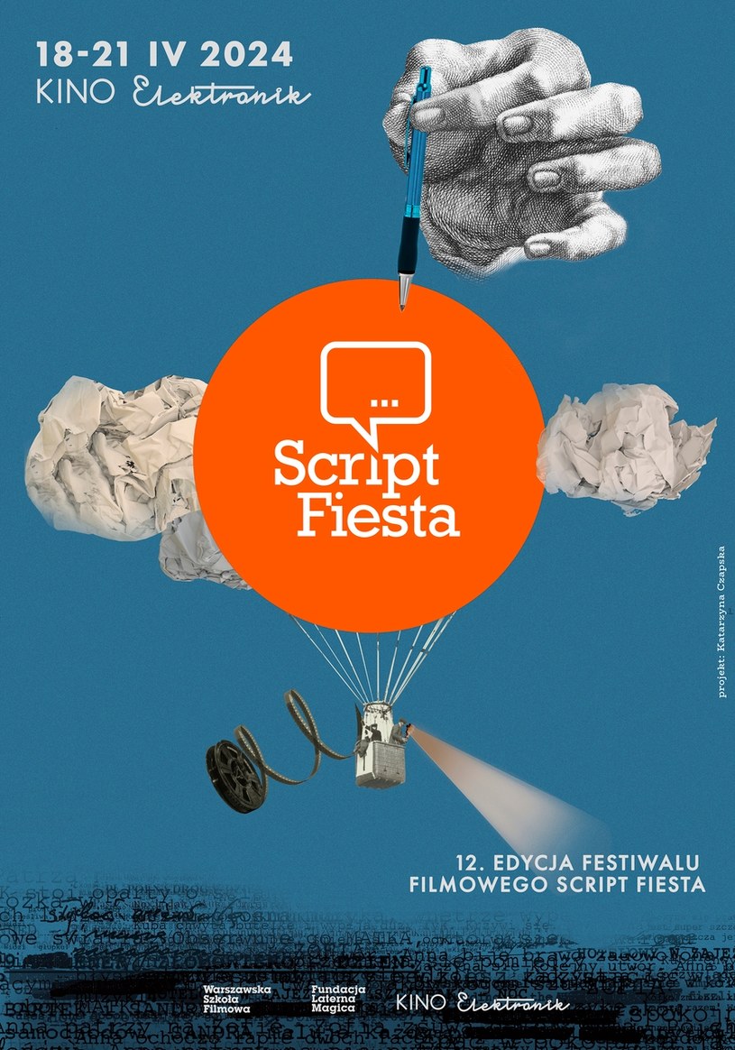 Małgorzata Szumowska, Olga Tokarczuk, Paweł Maślona, Jerzy Skolimowski i Juliusz Machulski znaleźli się w grupie twórców, którzy ocenią prace zgłoszone do konkursów scenariuszowych podczas 12. edycji festiwalu filmowego Script Fiesta. Teksty można zgłaszać tylko do 21 stycznia.