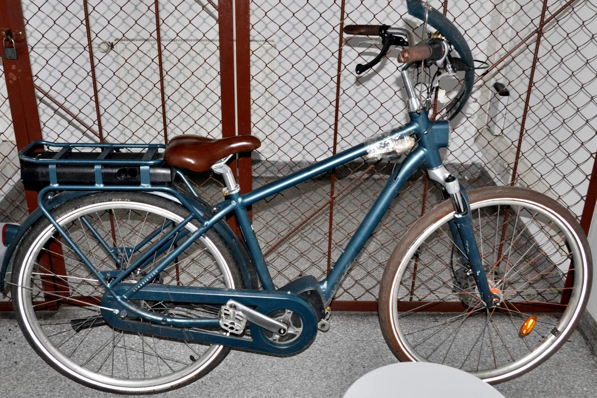 Skradziono go we Francji, miał zostać przewieziony na Ukrainę, ale przechwyciła go straż graniczna w Korczowej - to historia roweru elektrycznego, o której poinformował Bieszczadzki Oddział Straży Granicznej. 