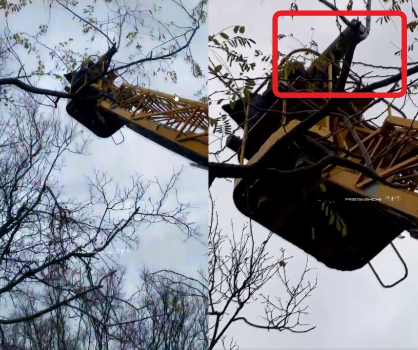 Rosjanie postanowili najwyraźniej podać się ukraińskim siłom zbrojnym na talerzu. Do sieci trafił materiał wideo, na którym możemy zobaczyć, jak wykorzystują wysięgniki do zbierania wiśni jako... platformy strzeleckie.