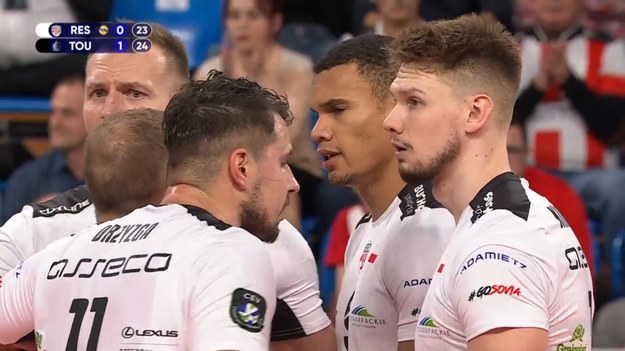 Asseco Resovia Rzeszów - Tours VB 1:3 (22:25, 23:25, 25:21, 21:25)

