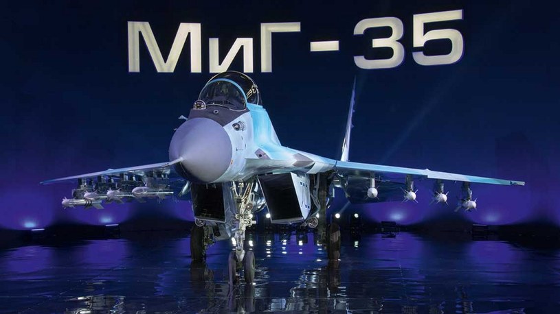 Rosyjski MON poinformował o pierwszych misjach bojowych myśliwców MiG-35 w Ukrainie. Kreml z ich pomocą będzie atakował wybrane cele na wschodzie kraju.